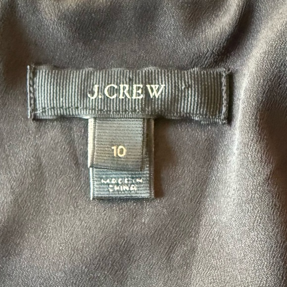 J Crew Daybreak Dress Black size 10 - Picture 8 of 8